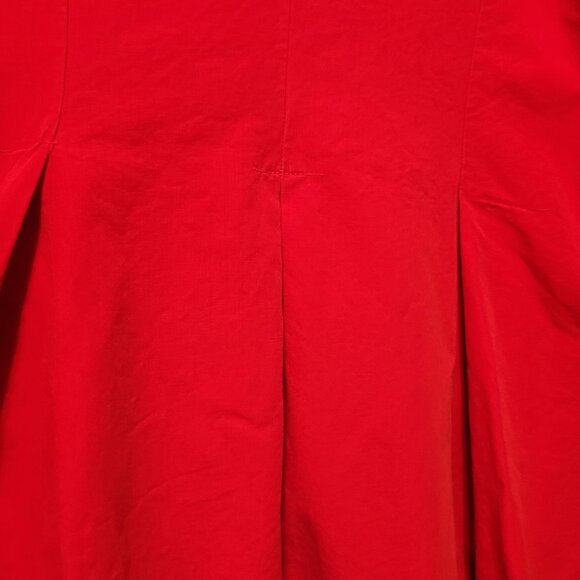 Vintage Abbey Brand Cossack Size 12 Red Button Up Name Inside - Picture 9 of 10